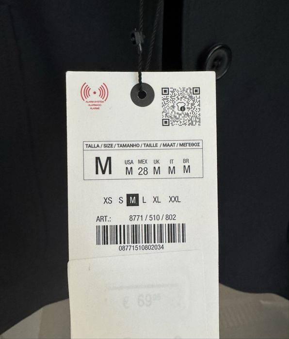 НОВИЙ! Блейзер жіночий прямого крою ZARA