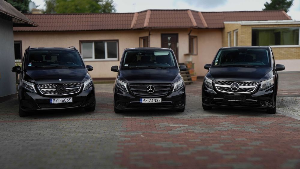 Mercedes V-Class 7-osobowy - wynajem Poznań