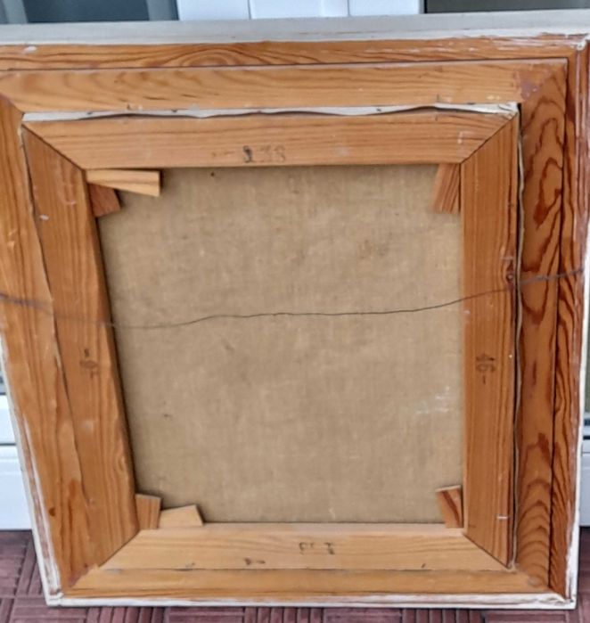 Bukiet kwiatów w wazonie martwa natura obraz olejny płótno