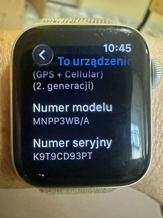 Apple Watch SE 2 Cellular 40 mm