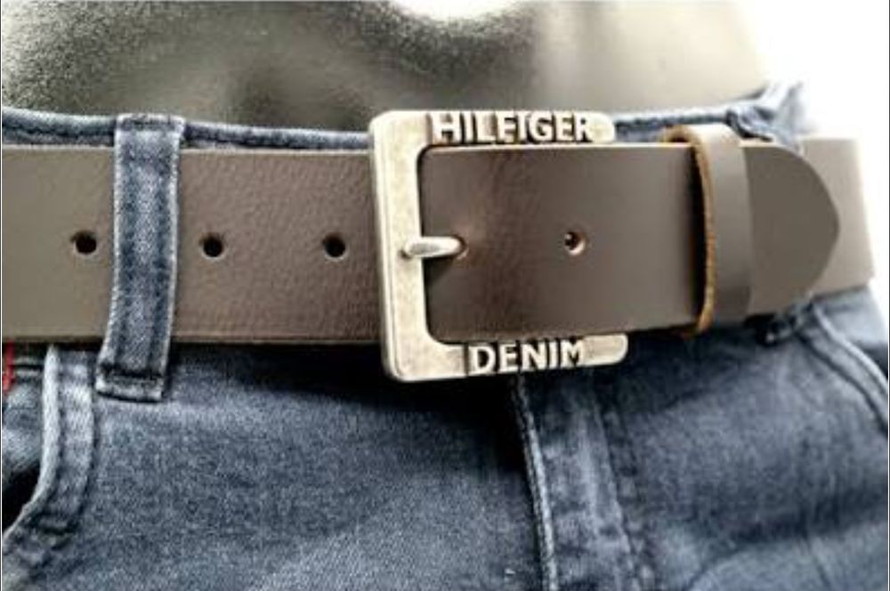 Nowy pasek skórzany Tommy Hilfiger