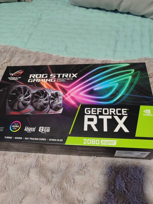 Placa Gráfica NVIDIA RTX ASUS Rog Strix 2080 Super OC 8gb