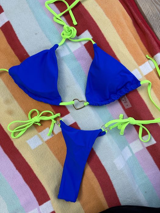 Міні бікіні комплект стрінги S бразильський стиль 2025 купальний компл