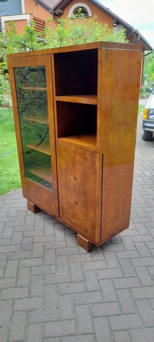 Art deco Witryna Biblioteka Serwantka