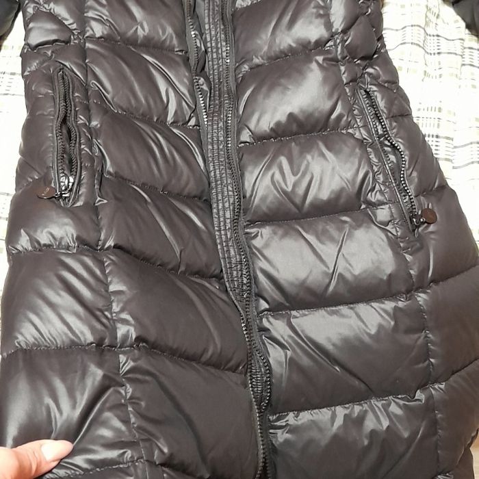 Куртка пуховик натуральная М