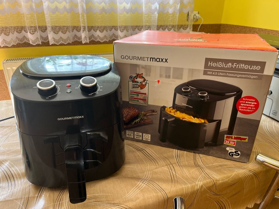 Аерофритюрниця Gourmetmaxx 4.5 л нова
