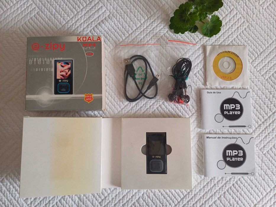 MP4 Player Zipy – 1GB – NOVO na Caixa