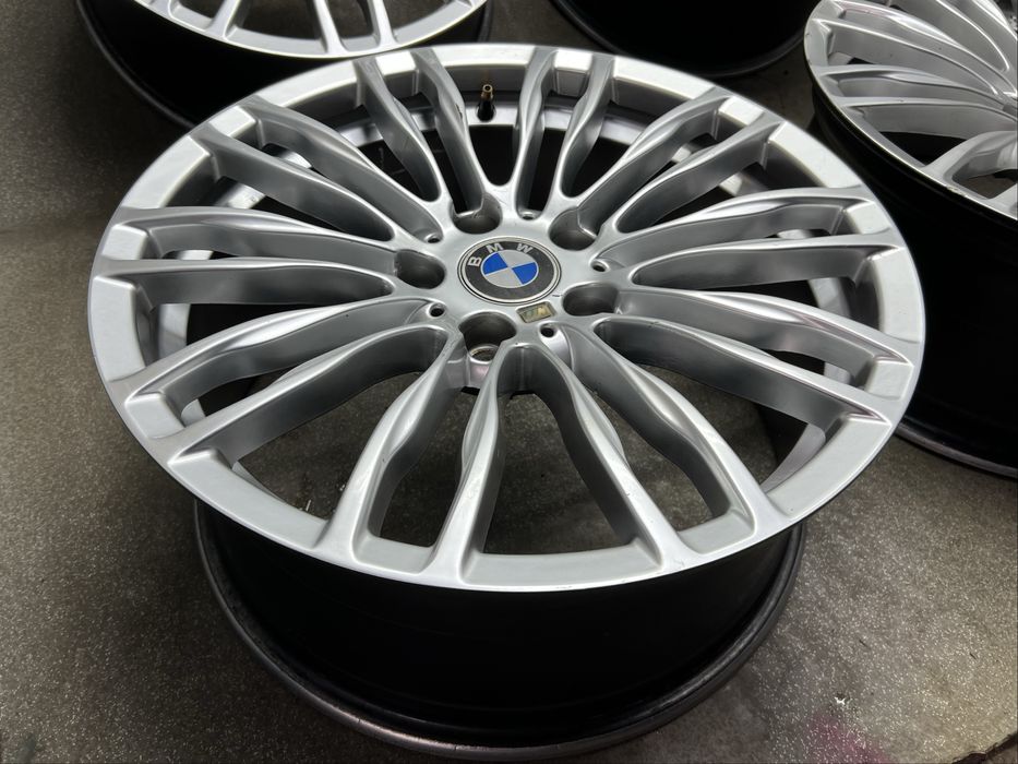 Диски R18 5 120 et35 J8 bmw e46 e90 f10 f01 f11 x3 x1 бмв титани