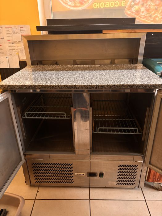 Б/у стол для пиццы,холодильный стол для пиццы