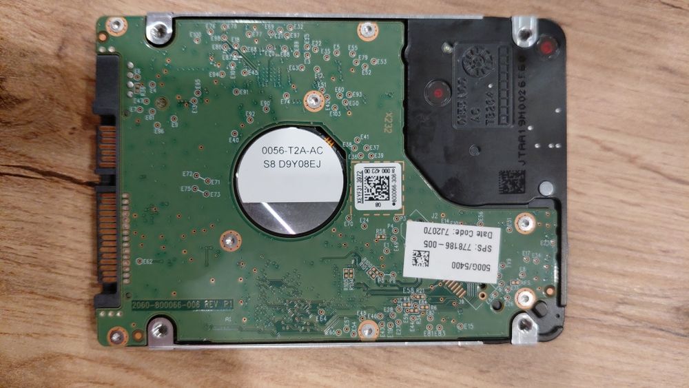 Dysk HDD Westetn Digital 500GB Sata 6Gb/s