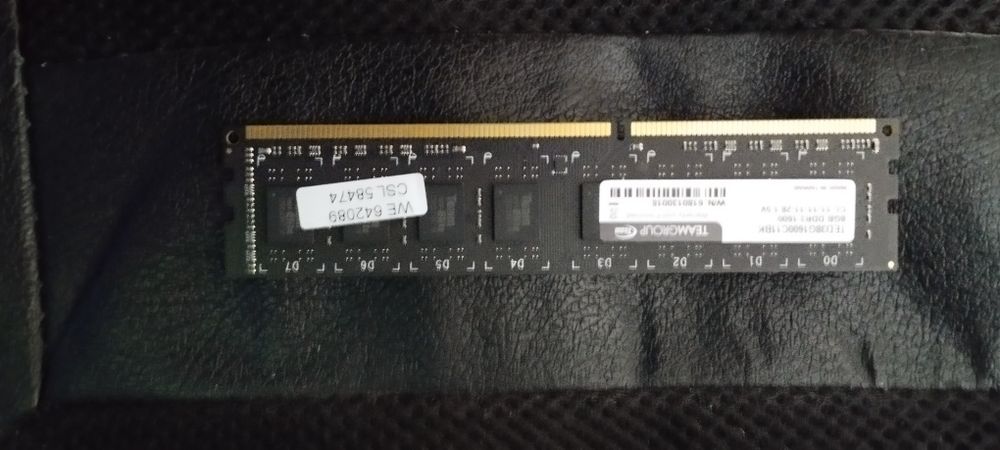 Ram 8gb 1600mhz ddr3 teamgroup
