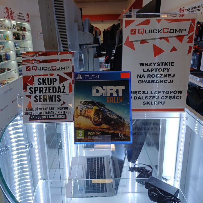 Gra PlayStation 4 PS4 / PS5 Dirt Rally Gwarancja 1 rok QUICK-COMP Przemyśl
