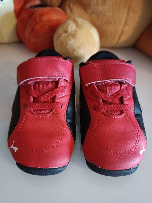 Sapatilhas vermelhas Puma Ferrari originais, n.º 22