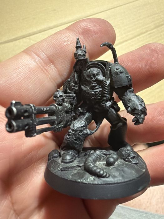 Warhammer 40K Chaos Terminator Reaper Autocannon OOP Games Workshop