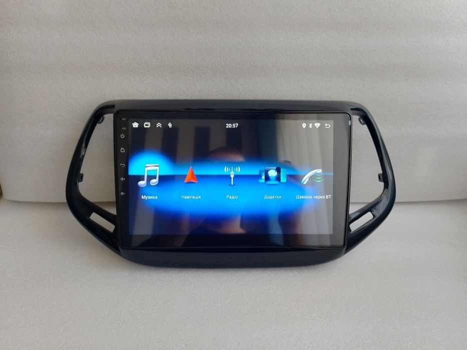 Магнітола Jeep Compass 2017-2020 Cherokee 2015-2019 Android