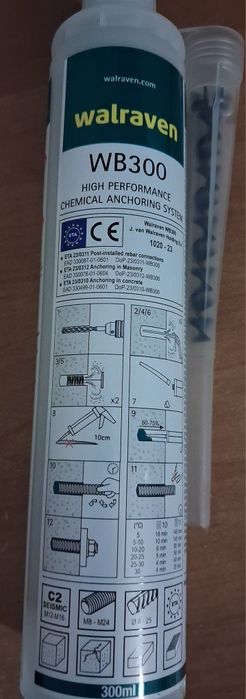 Kotwa chemiczna Walraven wb300