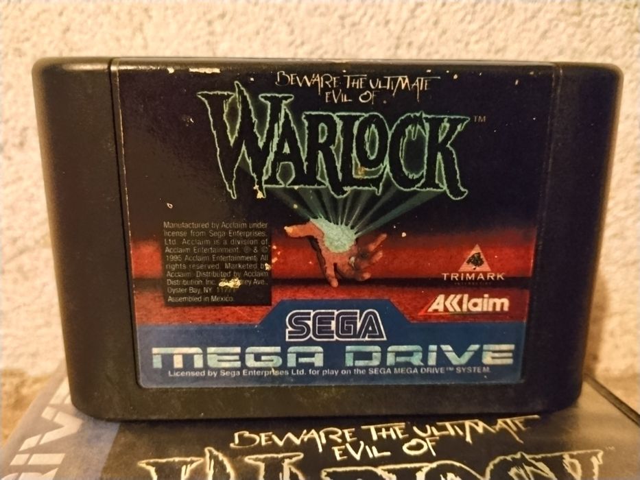 Jogo Beware The Ultimate Evil  Of  Warlock para Mega Drive
