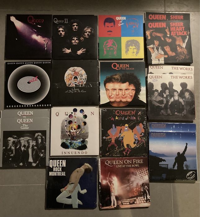 CDs dos Queen como novo