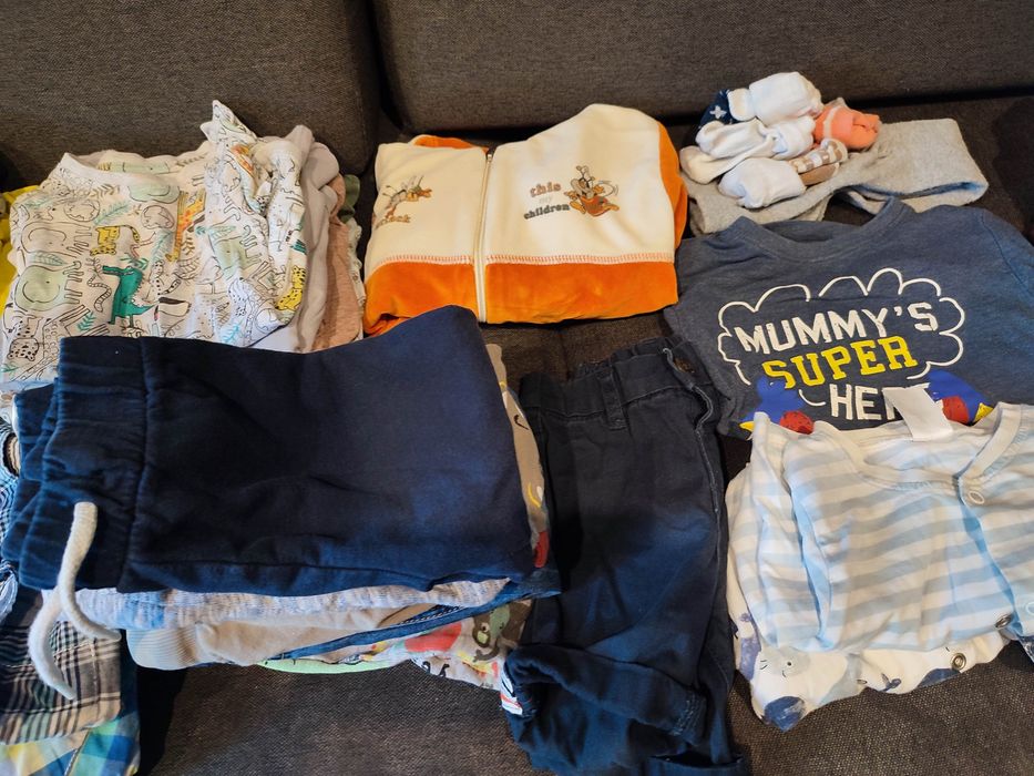 Paka ubrań dla chłopca 86/92