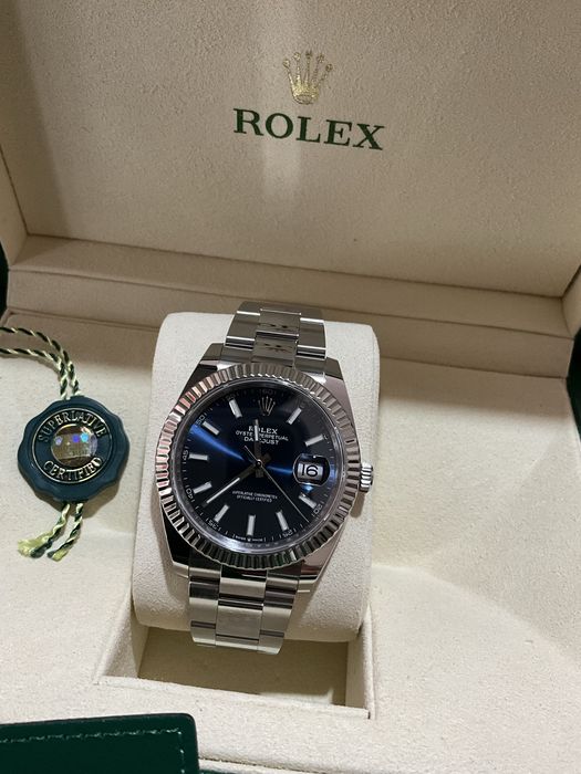 Rolex Datejust Azul