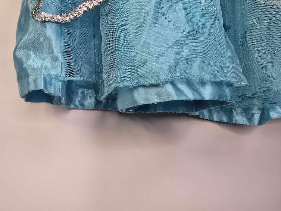 Elsa Kraina Lodu Frozen sukienka  przebranie karnawał balik strój 122