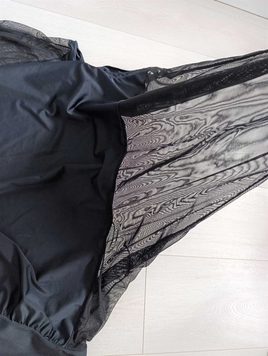 Czarna bluzka oversize plussize stan idealny