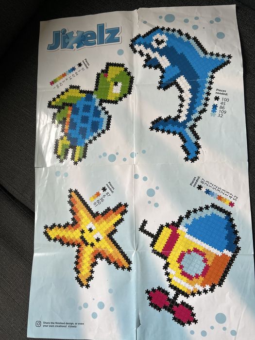 Mini puzle plastikowe 1500 elementów
