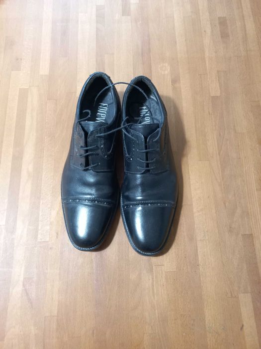 Sapato Homem Pele Preta 46