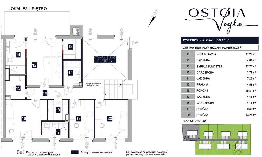 Dom Wilanów | 309 m² | Ostoja Vogla | Działka 557 m² | Projekt w cenie