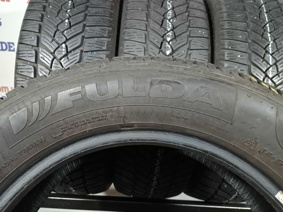 4 шт. 205/60 R16 Fulda Kristall Control HP2 зимові шини б/у, протектор 7 мм
