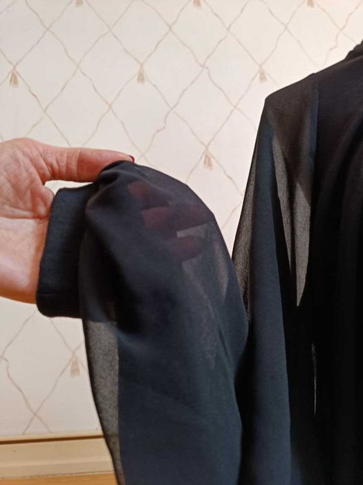 Чорна коктейльна сукня asos