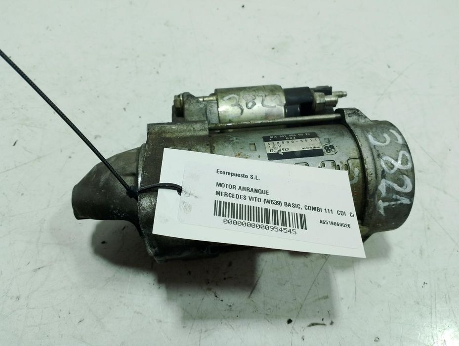 Motor De Arranque Mercedes-Benz Vito Basic-Kombi 639