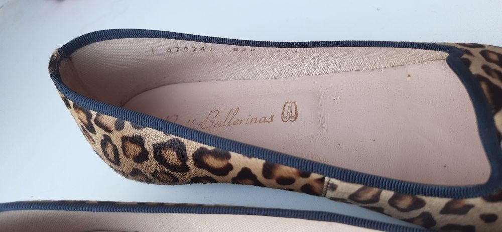 Леопардові балетки з поника від Pretty Ballerinas