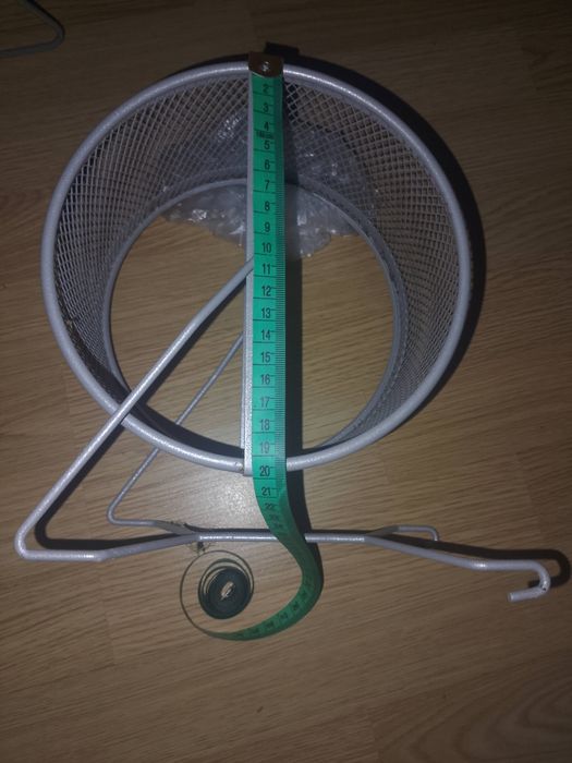 Kołowrotek dla chomika metalowy 20 cm stan bardzo dobry