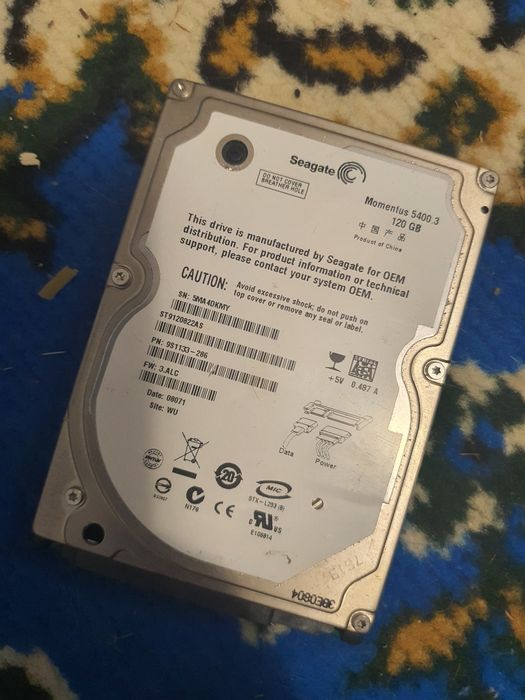 Жорсткий диск HDD 1tb 500gb 128gb