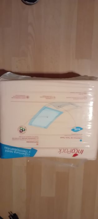 Dermobandas Incopack rectangulares confort dia, tamanhos grande e medi