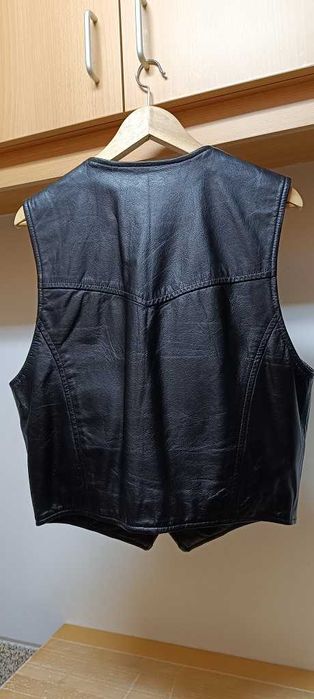 Colete couro motard marca Uvex