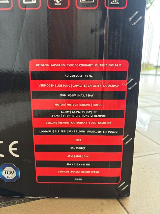 Geradores a gasolina 2500w NOVOS