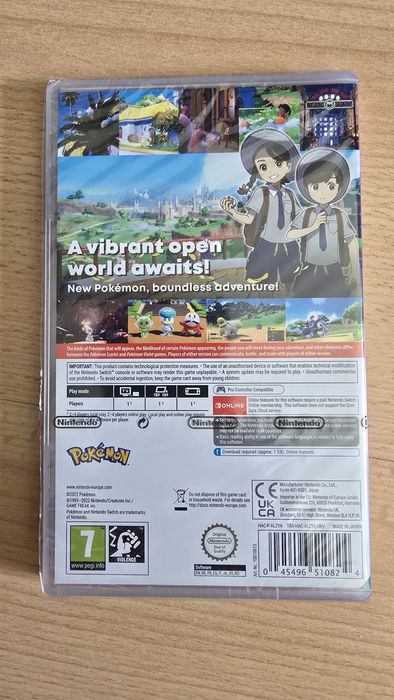 Pokémon Violet selado