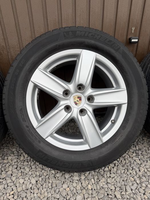 Koła aluminiowe 18” 5x130 Porsche 255/55/55 Cayenne Q7 Touareg TPMS