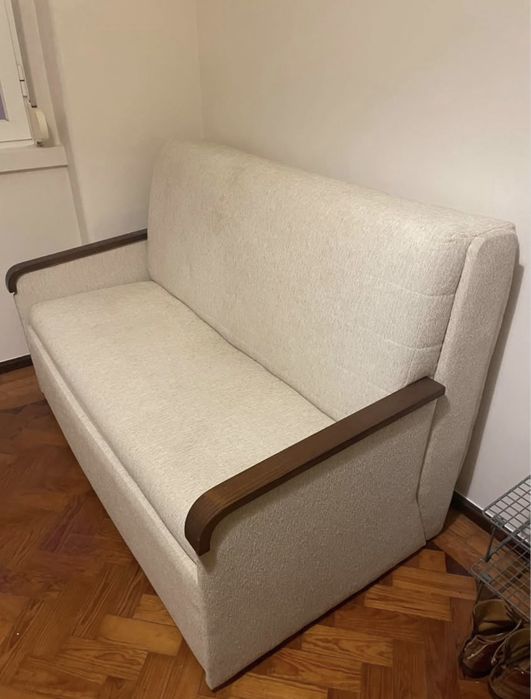 Sofá-cama estofado