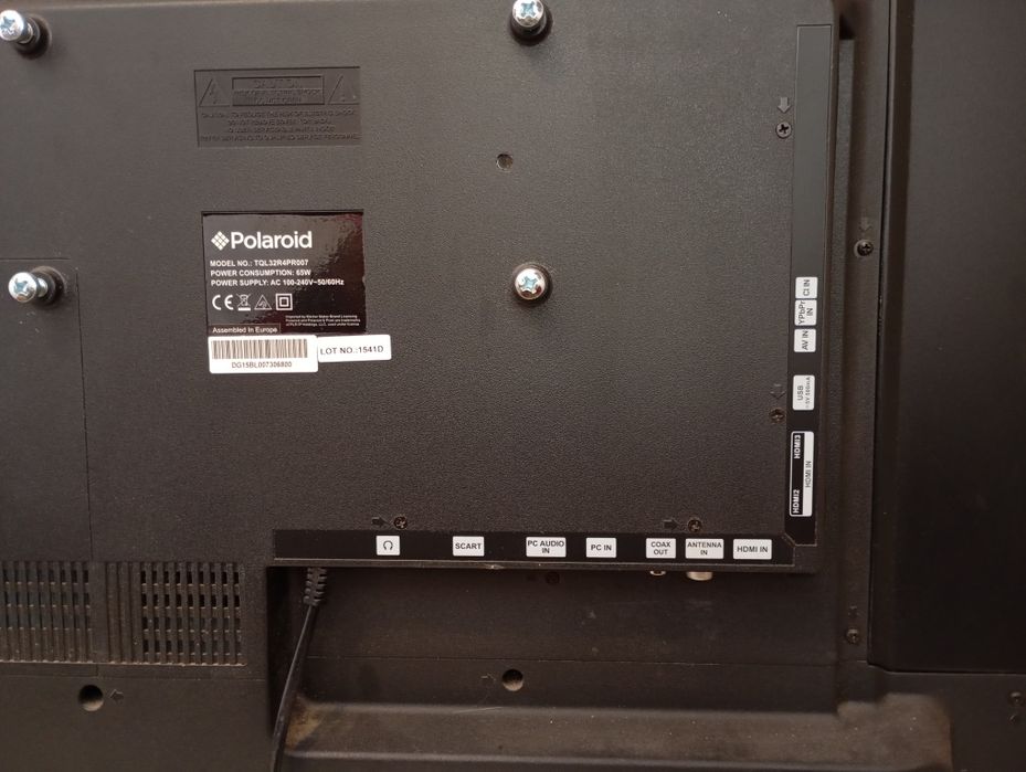 TV polaroid de  32"