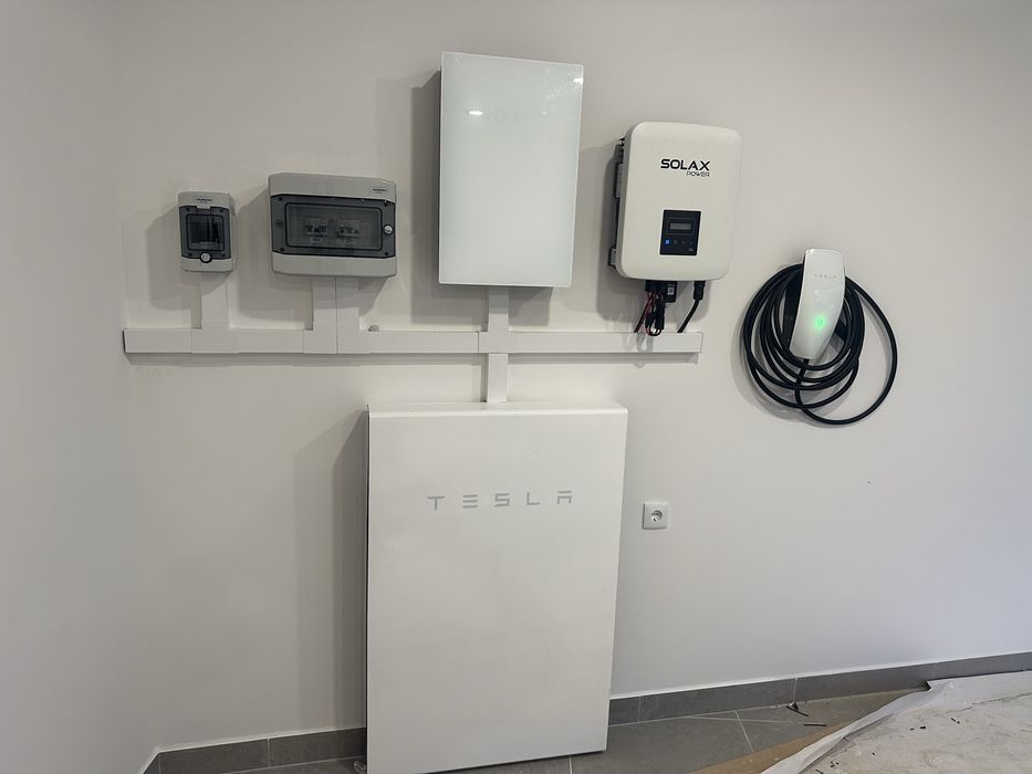 Tesla powerwall e paineis Fotovoltaico