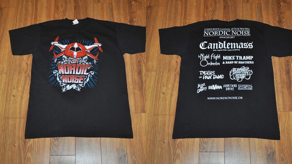 NORDIC NOISE 2019 - Candlemass, Tygers of Pan Tang - koszulka rozm.L