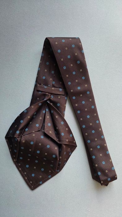 Krawat jedwabny KITON