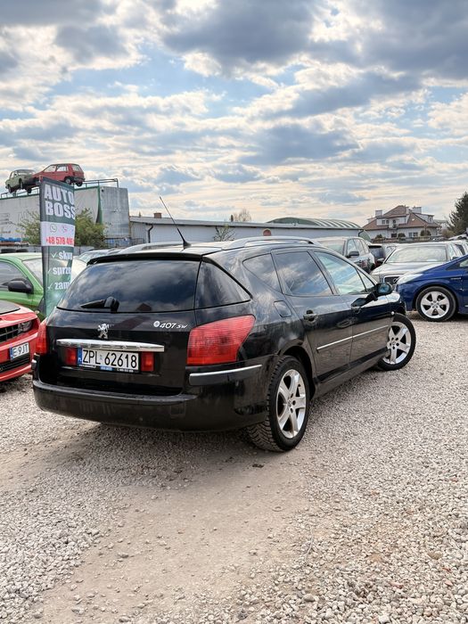 Na Sprzedaż Peugeot 407 2.0D/alusy/bez rdzy/zadbany/klima/panorama/