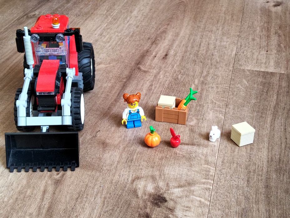 Klocki LEGO City traktor