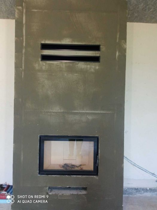 Камін! Буржуйка! Топка! Монтаж каміна, гільзування.