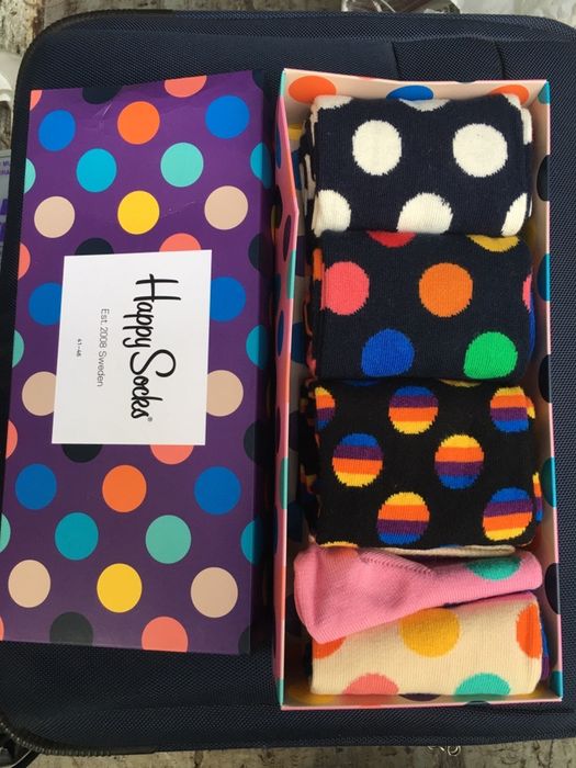Meias Happy socks 41-46 .valor por unidade.artigo novo,selado