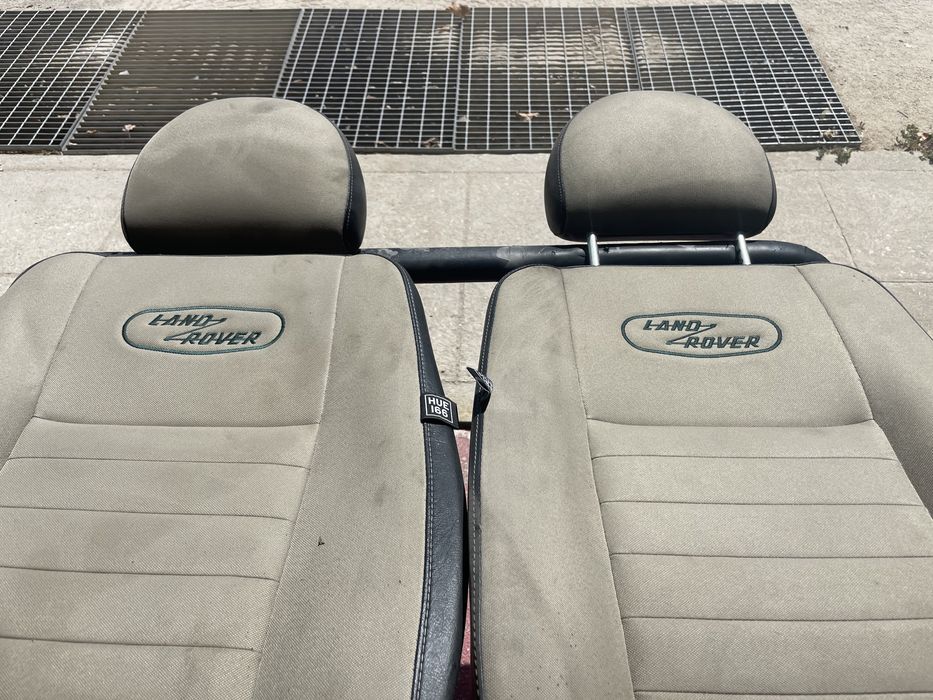 Bancos originais Heritage Land Rover Defender